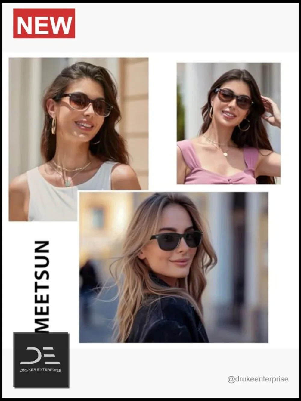 Polarized Sunglasses 3 Pack Retro UV Protection Driving